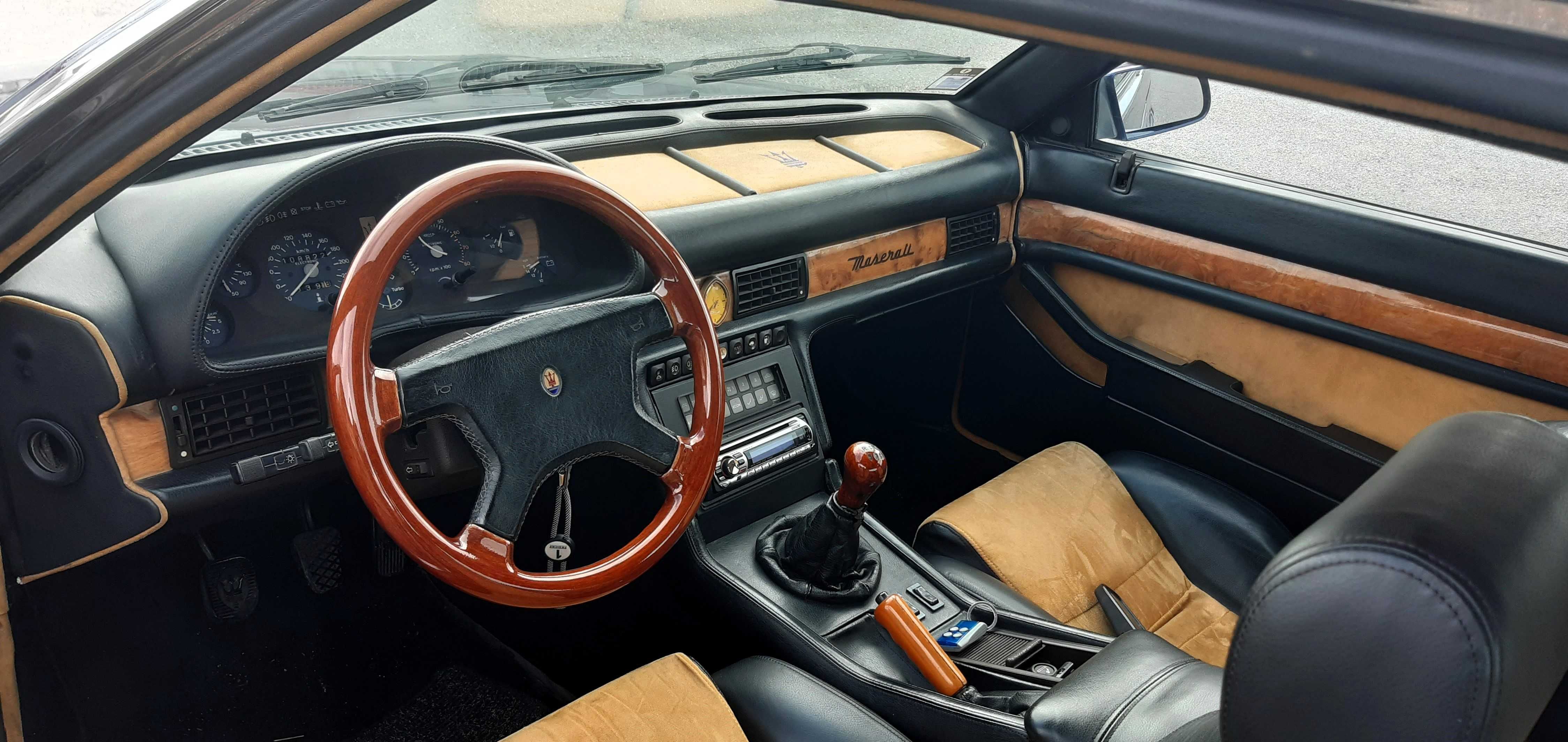 Maserati 222 Bi-turbo V6 220cv