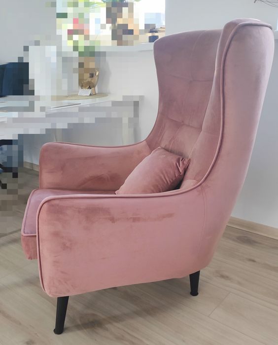Piękny fotel uszak salon sypialnia dzieci stan bardzo dobry czys