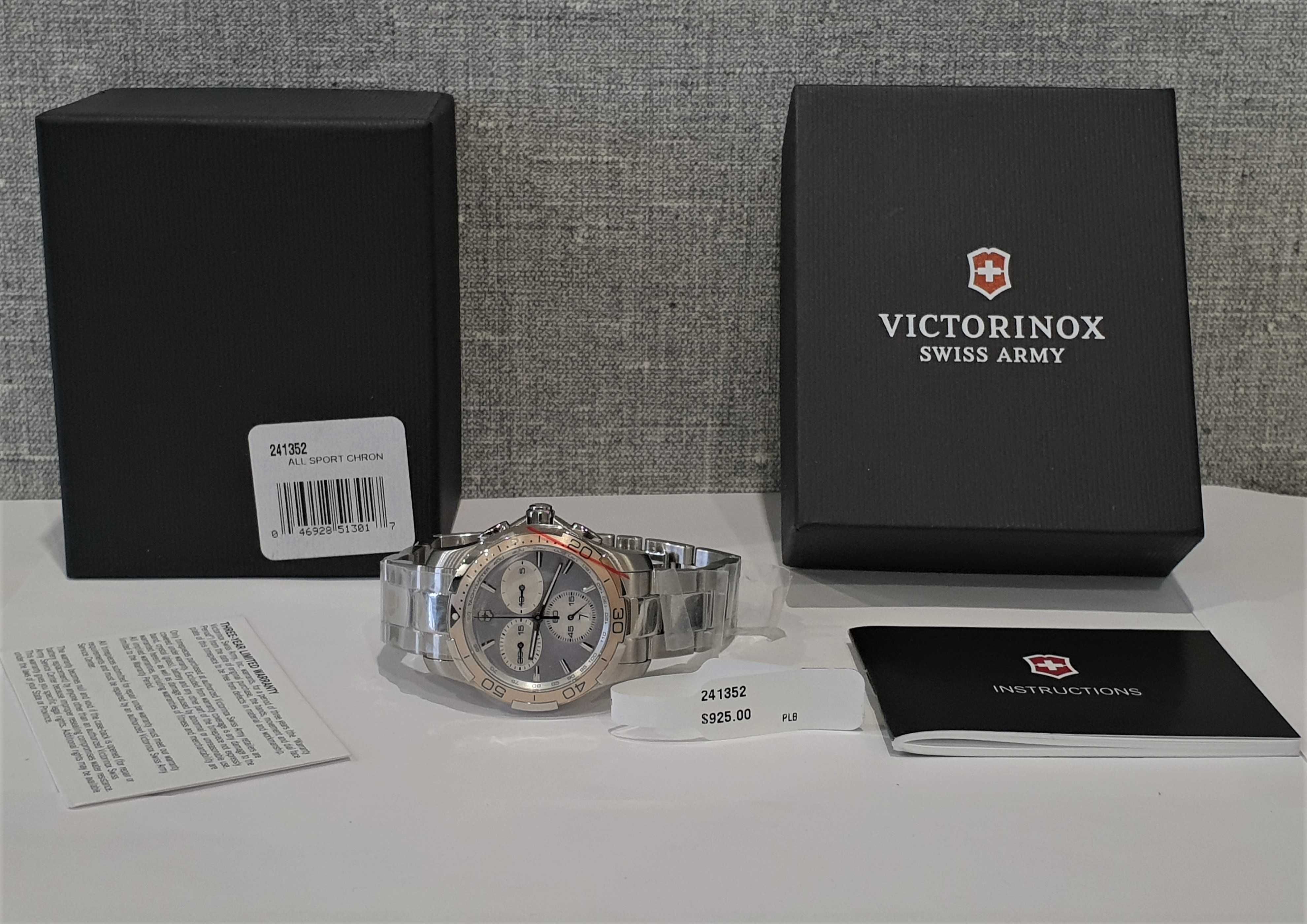 Женские часы Victorinox Swiss Army ALLIANCE Sport Chrono V241352