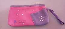 Bolsa PSP rosa e roxa edição especial Hannah Montana