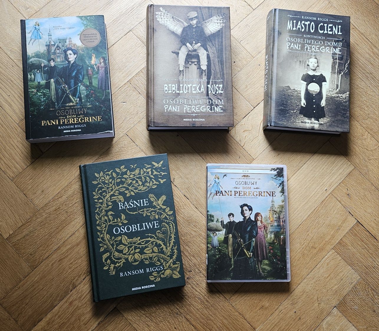 Osobliwy Dom Pani Peregrine, Baśnie Osobliwe, Film DVD - Ransom Riggs