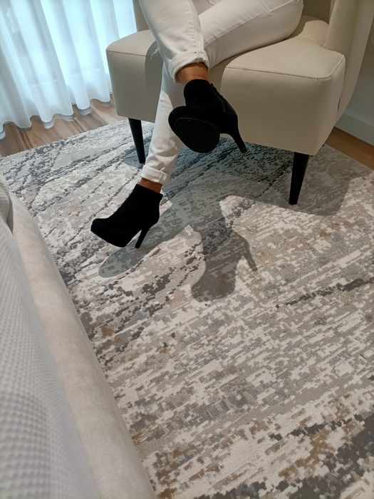 Botins pretos n.36,5 Rockport  impecáveis