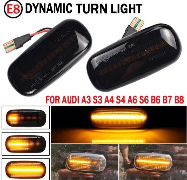 Указатель поворота Audi(Ауди) A4  RS4 S4 B6 B7 B8 A3 S3 A6 S6 RS6 C5 C