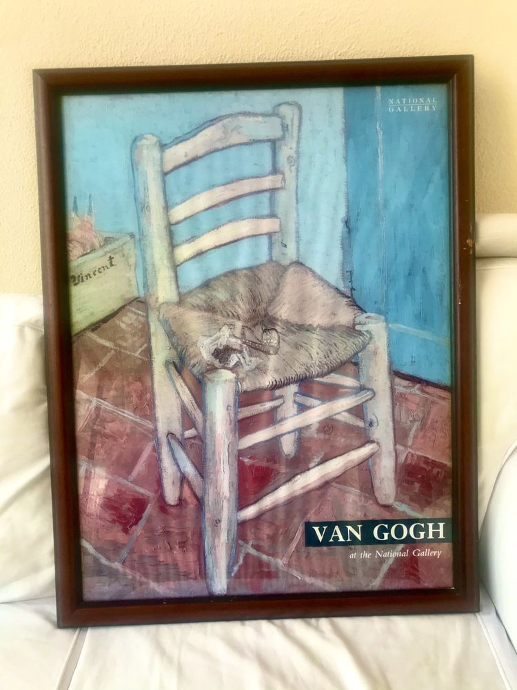 Poster com moldura Vicent Van Gogh Nation Gallery grande