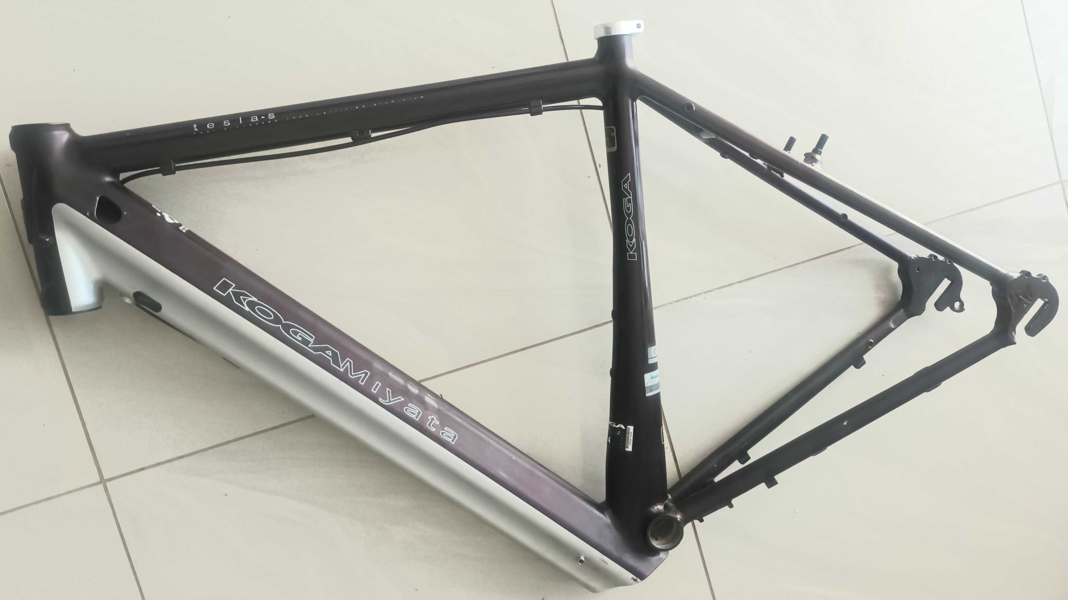 Rama roweru Elektrycznego Tesla Koga Miyata ORYGINAŁ Aluminiowa 7005
