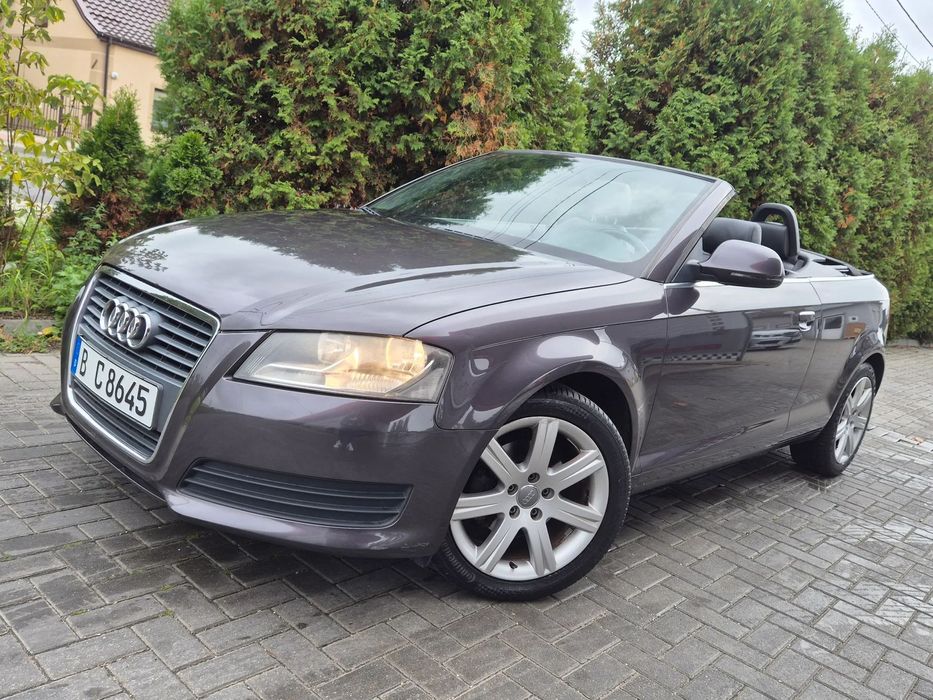Audi A3 Cabrio 1.8 Turbo 160KM Skóra alu Klimatronik PDC RATY GWARANCJA