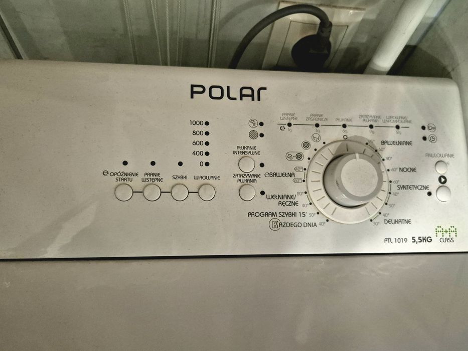 Pralka ładowana od góry Polar 5,5kg