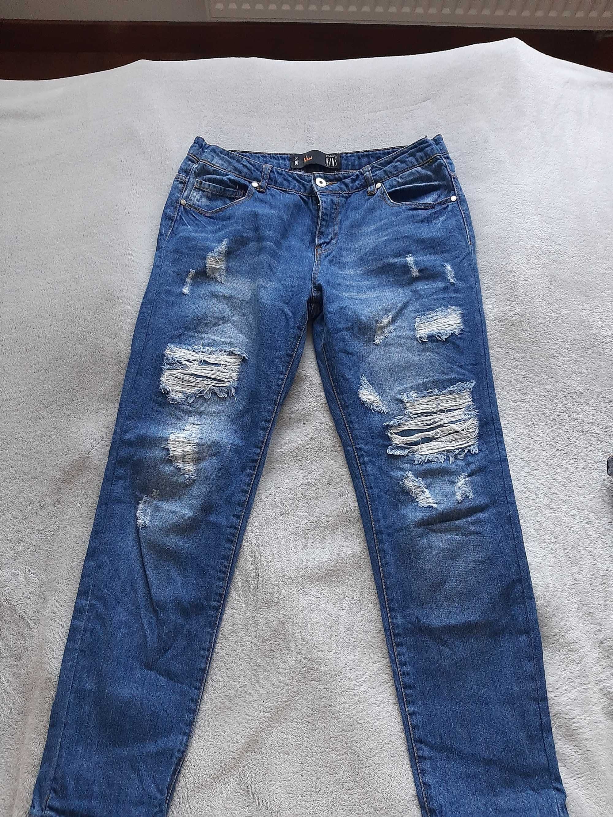 Spodnie damskie jeansy rozm 36 chillin