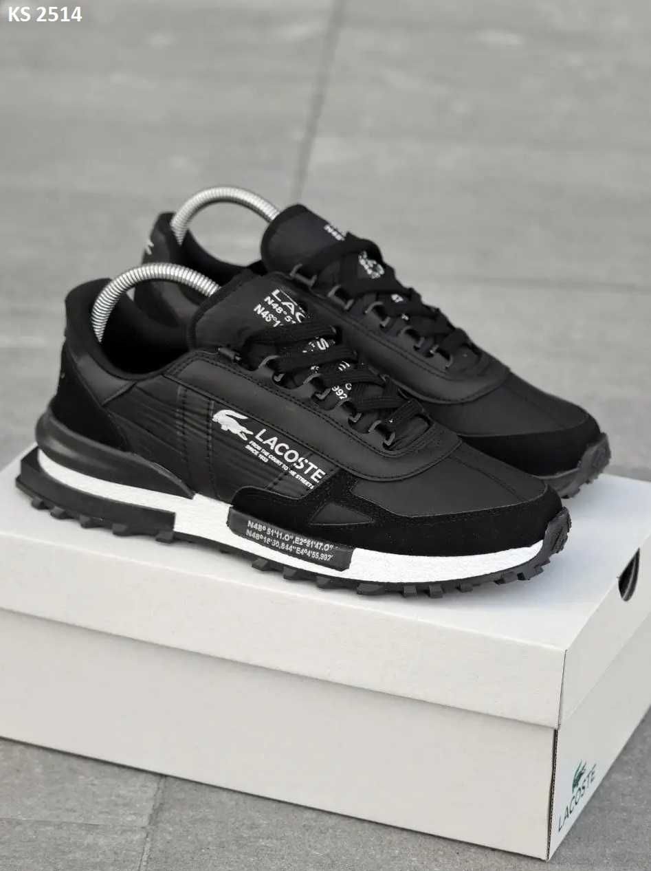 Кросівки Lacoste Elite Active Black White. Арт: KS 2514