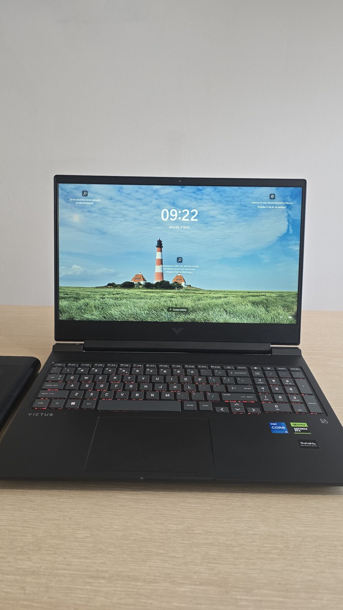 HP Victus 16" gwarancja