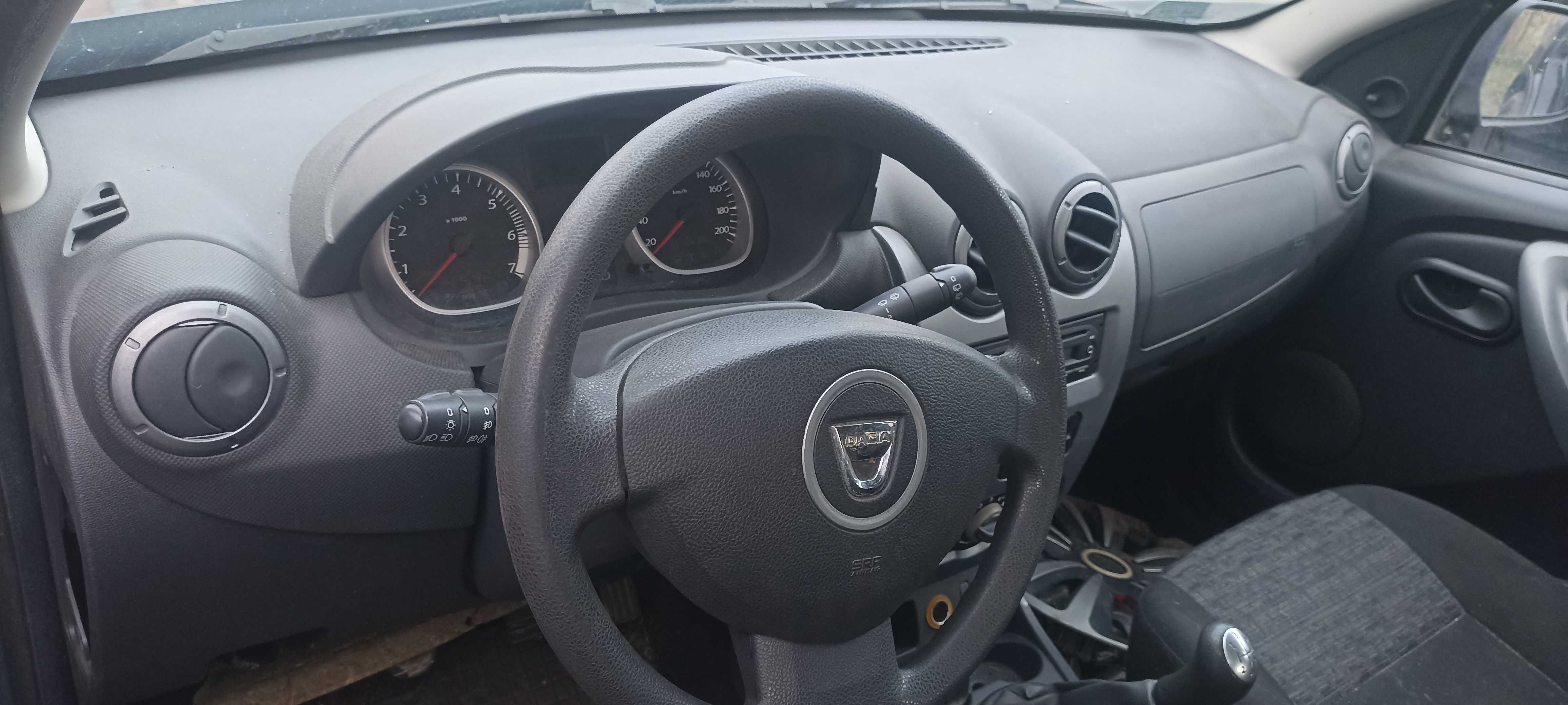 zestaw airbag  pasy sensor dacia duster I  lak ternf