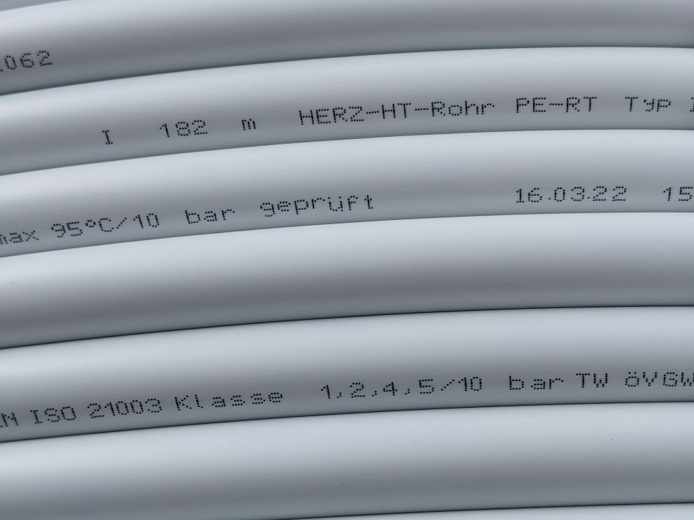 Herz -HT - Rohr PE RT німецька труба на теплу підлогу і опалення