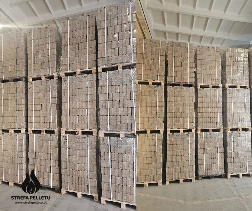 Brykiet drzewny ruf PREMIUM kostka liściasty-dębowy