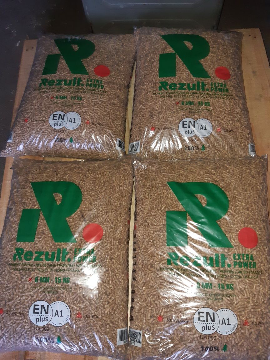 Pellet Rezult extra power ! I wiele 1 Tona !!! Cena innych