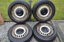 Koła zimowe stalowe 5x120 VW T5 T6 Transporter 205/65/16 C 16 cali