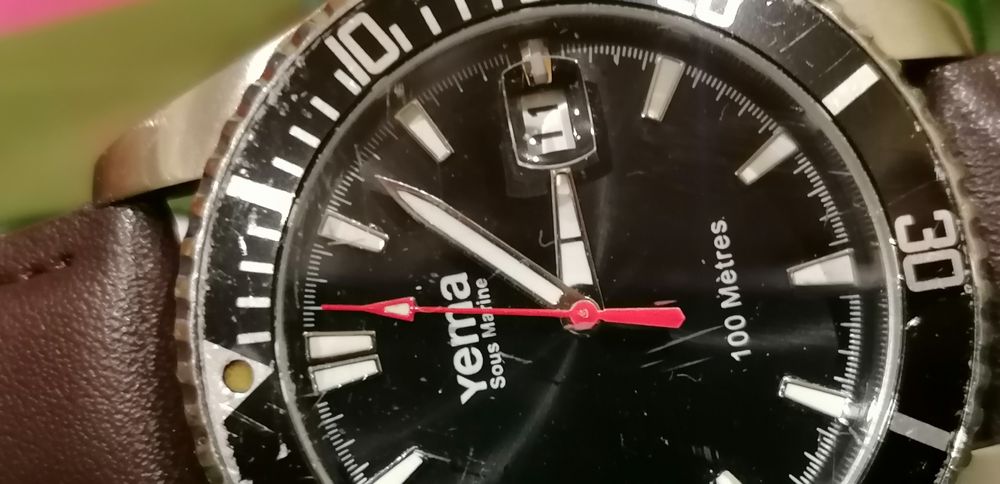 Relógio yema de mergulho