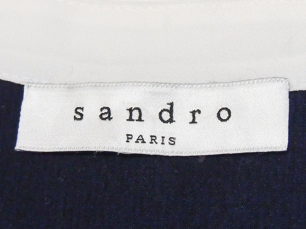 Sandro Paris классическое мини платье old money