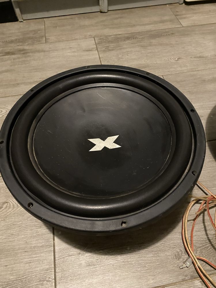 Glosnik bassowy 1200rms! Excursion SXR-15D2 komplet db drag Okazja!