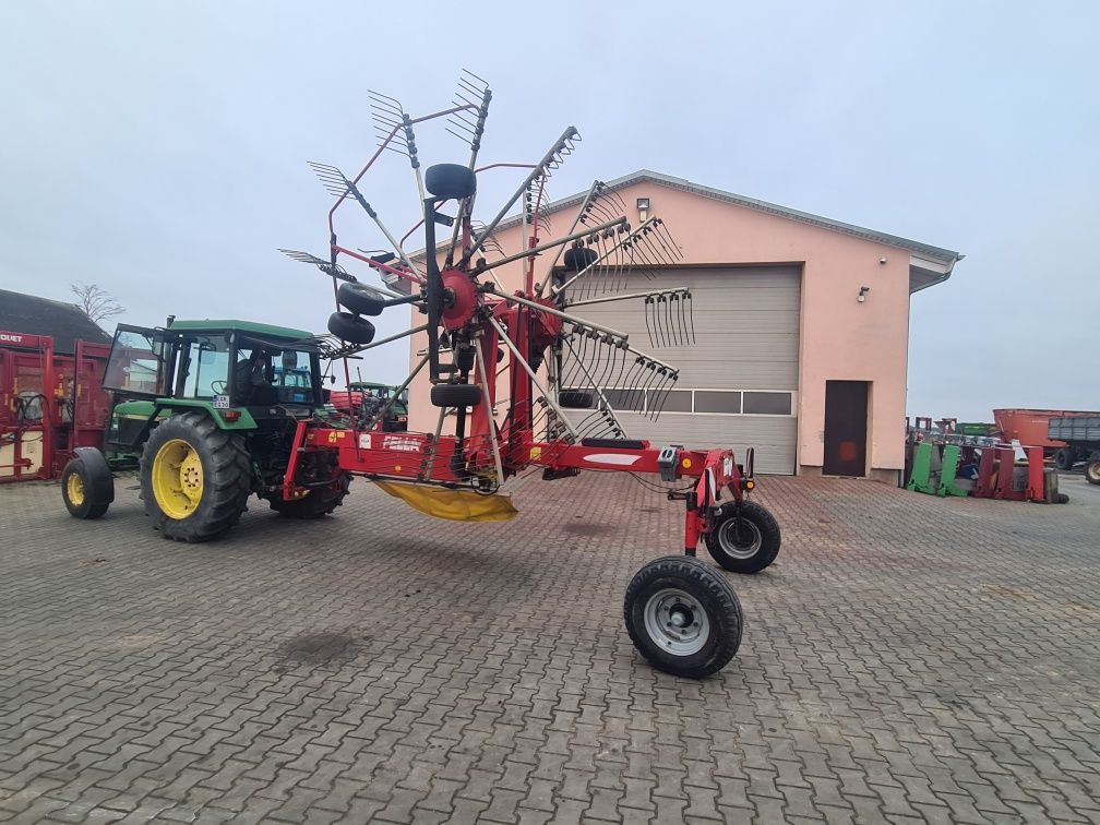 Zgrabiarka dwukaruzelowa Fella TS 880 krone/claas/vicon