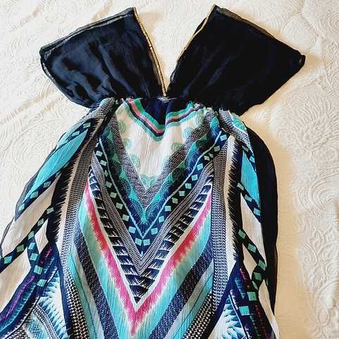 Vestido turquesa