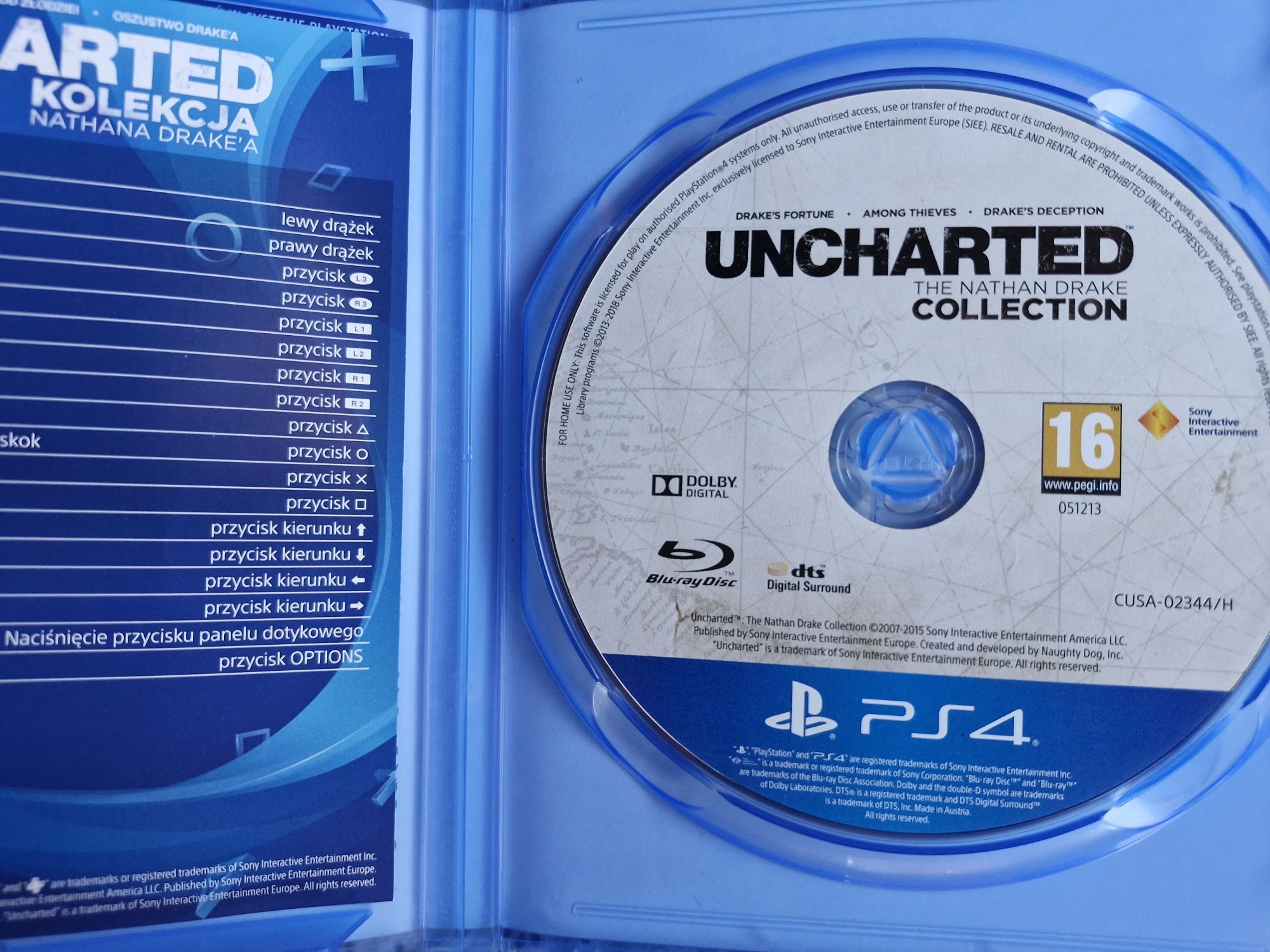 Uncharted Kolekcja - 3 gry na PS4