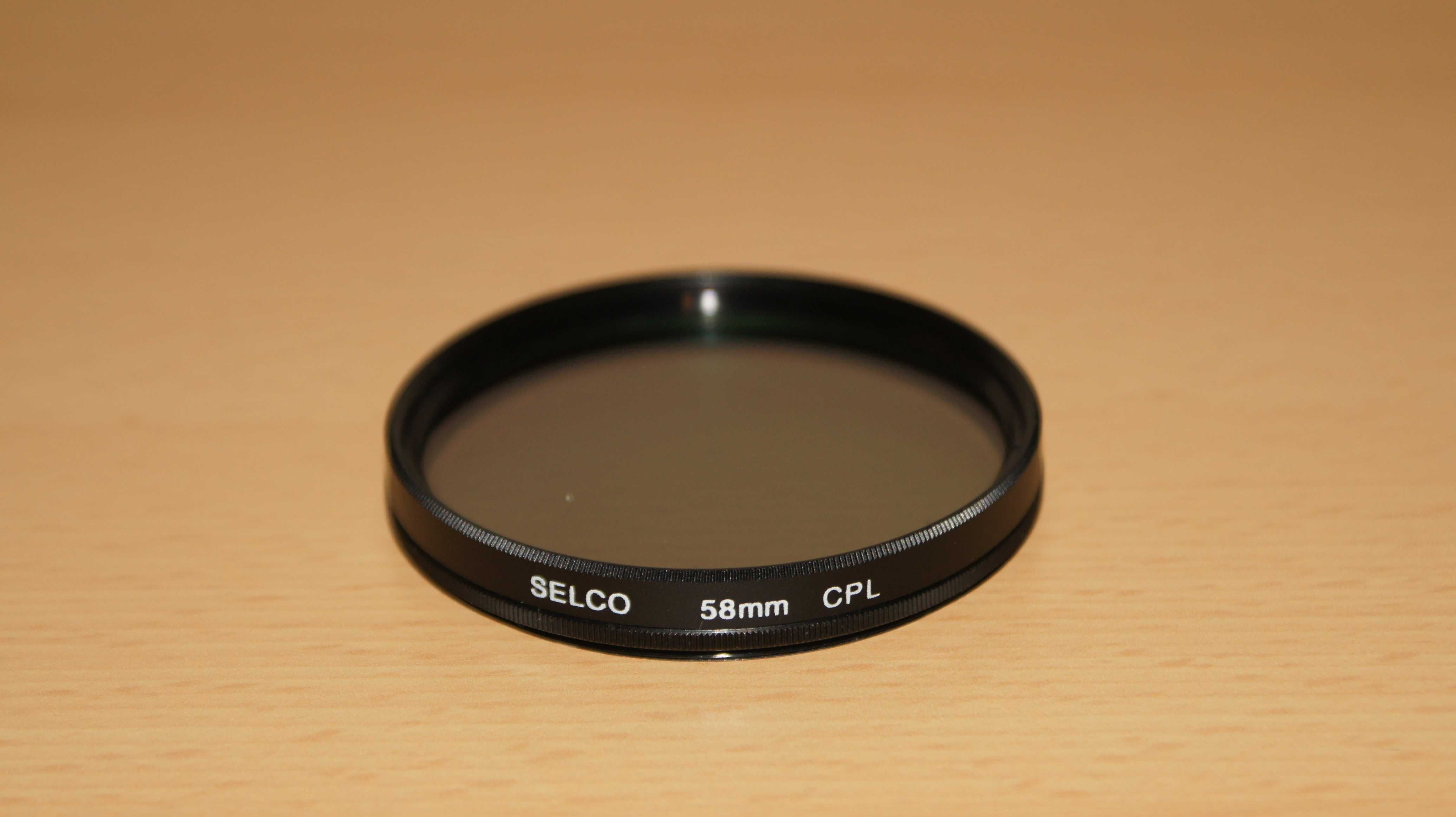 Filtr polaryzacyjny w opakowaniu 58mm Selco