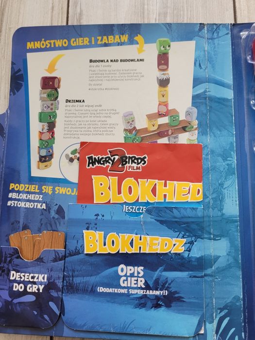 Gra AngryBirds plus figurki