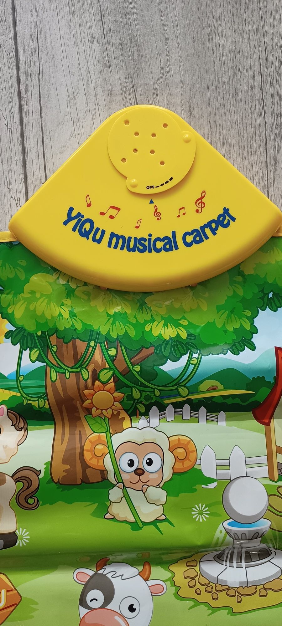 Mata edukacyjna Wesoła Farma musical carpet