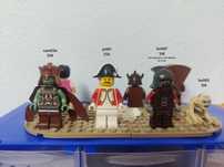 Vendo Lote Minifiguras Lego únicas e raras de vários temas 1