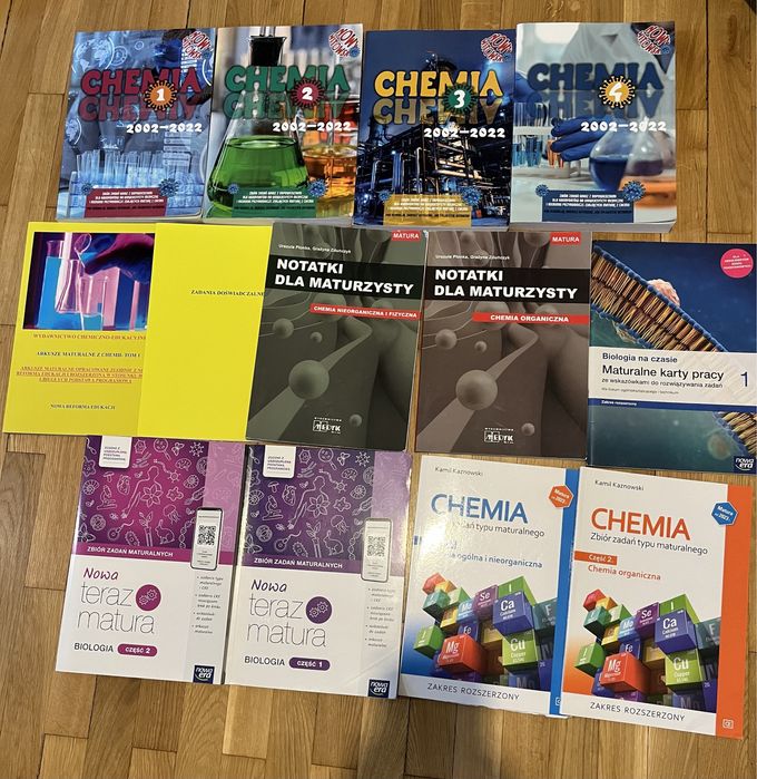 Zbiory maturalne BIOLOGIA, CHEMIA