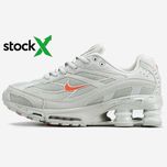 Женские кроссовки Nike Shox Ride 2 SP x Supreme Grey. Размеры 36-41