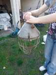Lampa przemysłowa prl 44 cm