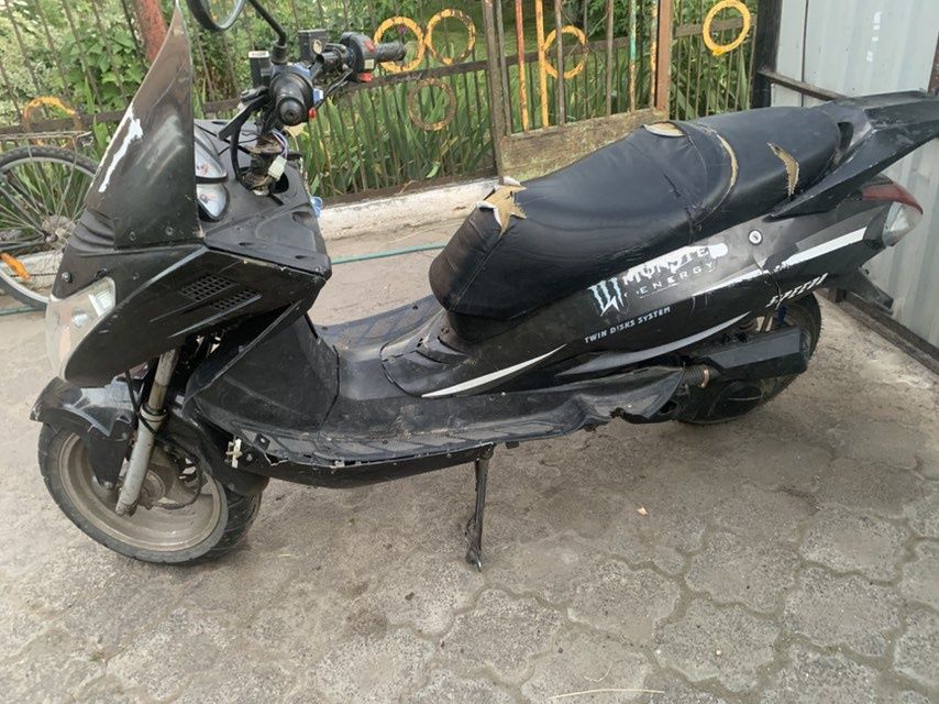 Скутер Shawoom maxo 80кубів