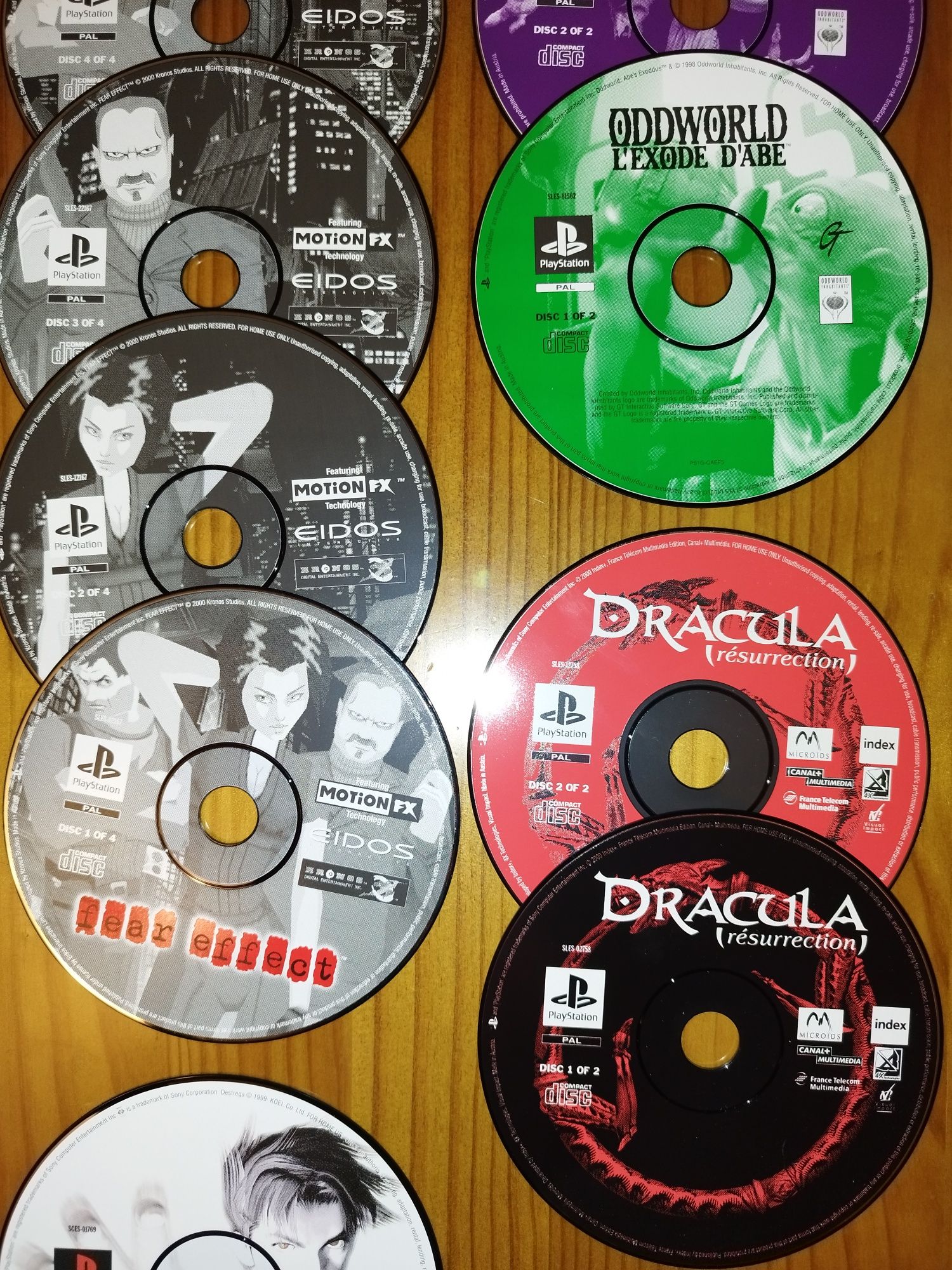 Lote de jogos PlayStation 1