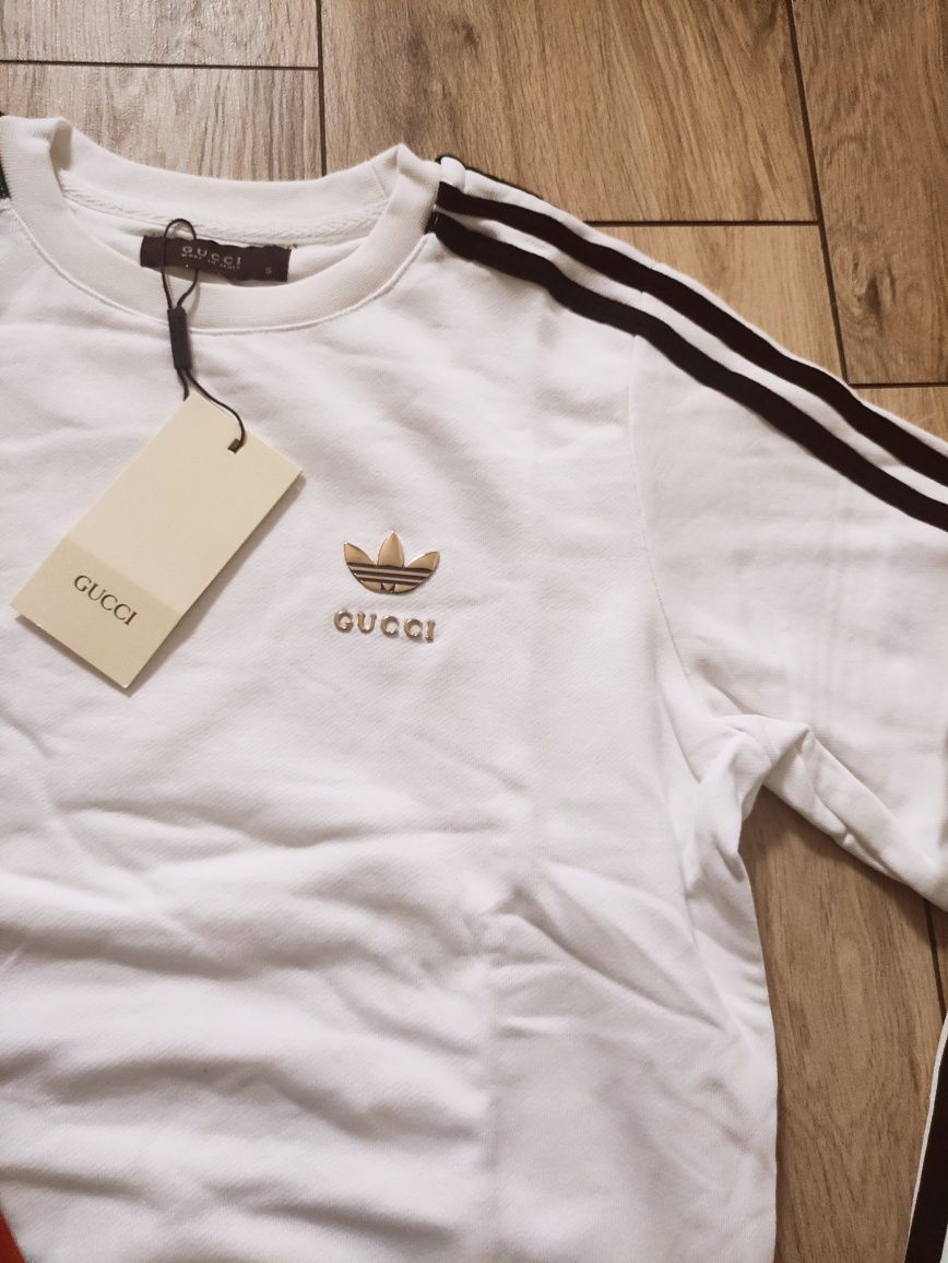 GUCCI & ADIDAS mega bluza damska rozmiar L