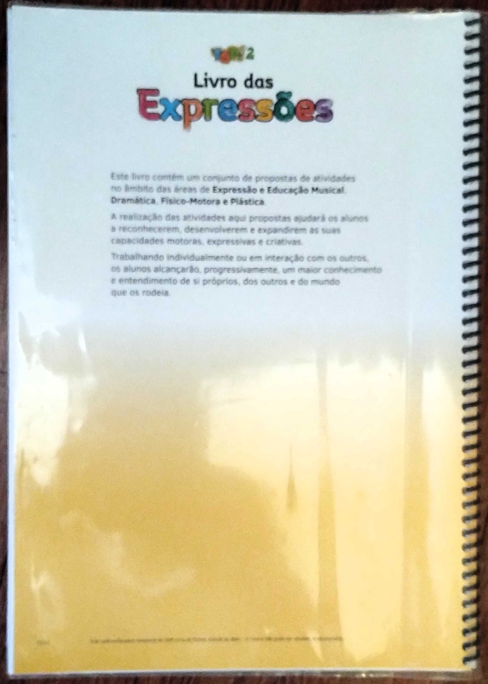 Livro Escolar 1º Ciclo 2º Ano Livro das Expressões Novo