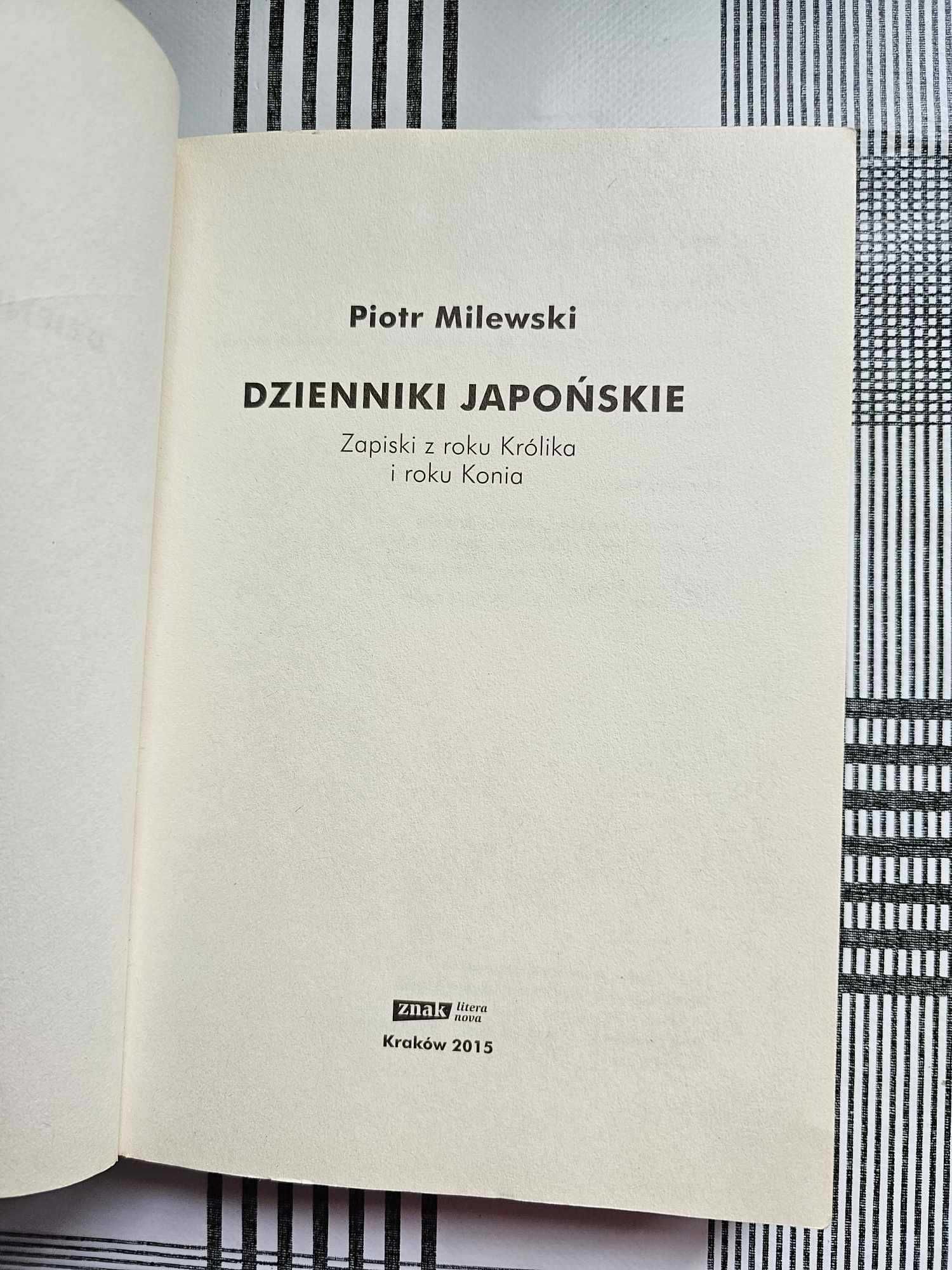 Książki Dzienniki japońskie