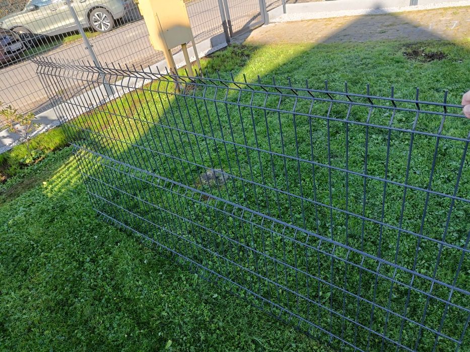 panel siatki ogrodzeniowej stalowej 250x130 grubość 5mm