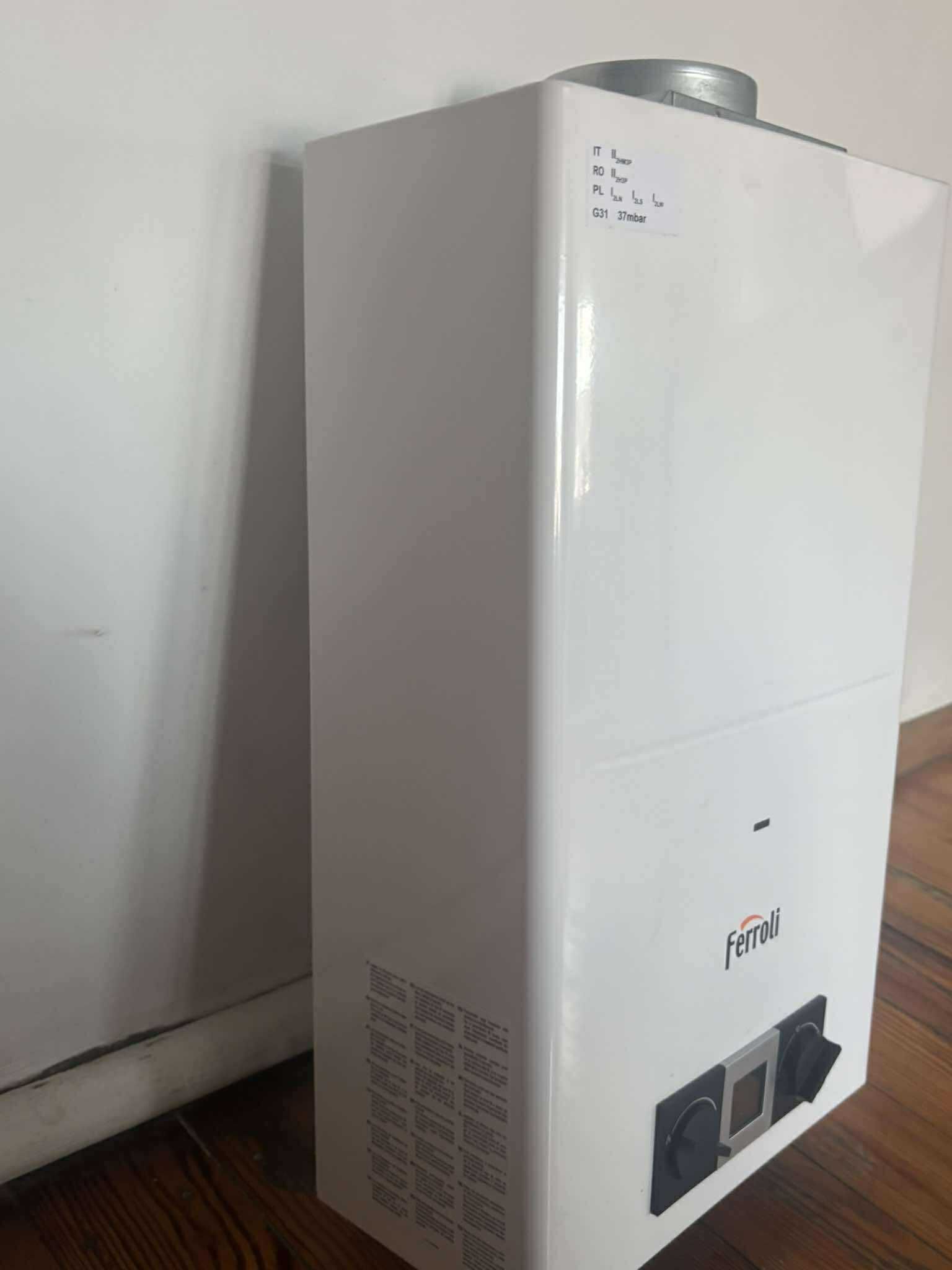 Ferroli Pegaso Eco 11 LPG gazowy podgrzewacz wody na GAZ Z BUTLI