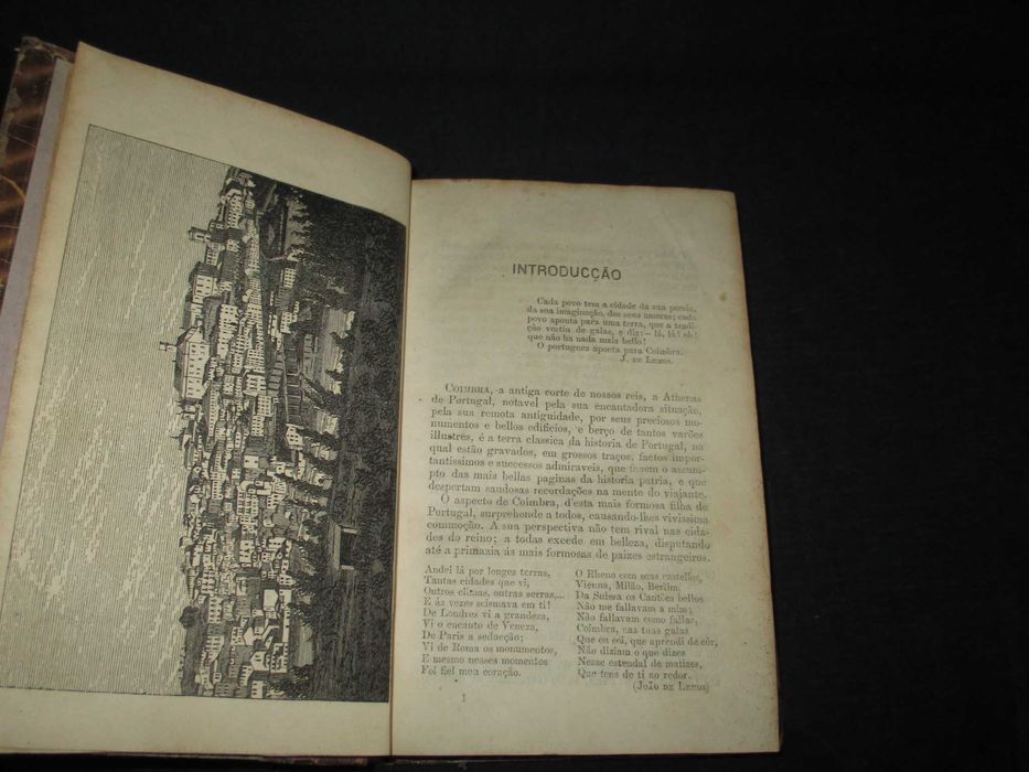 Livro Guia Histórico do Viajante em Coimbra 1867