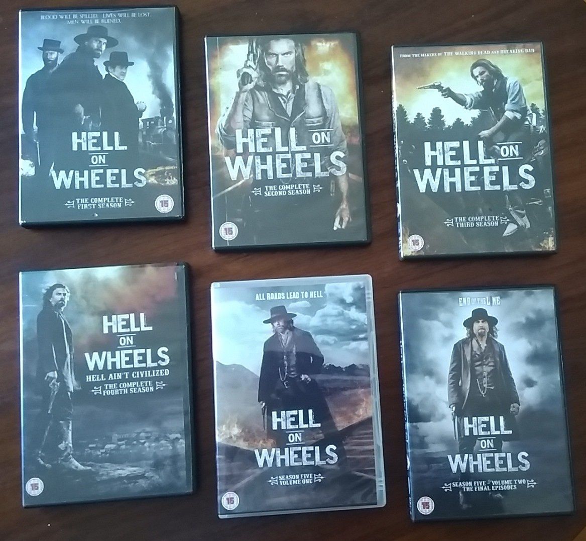 Inferno Sobre Rodas - Hell on Wheels, série completa DVD