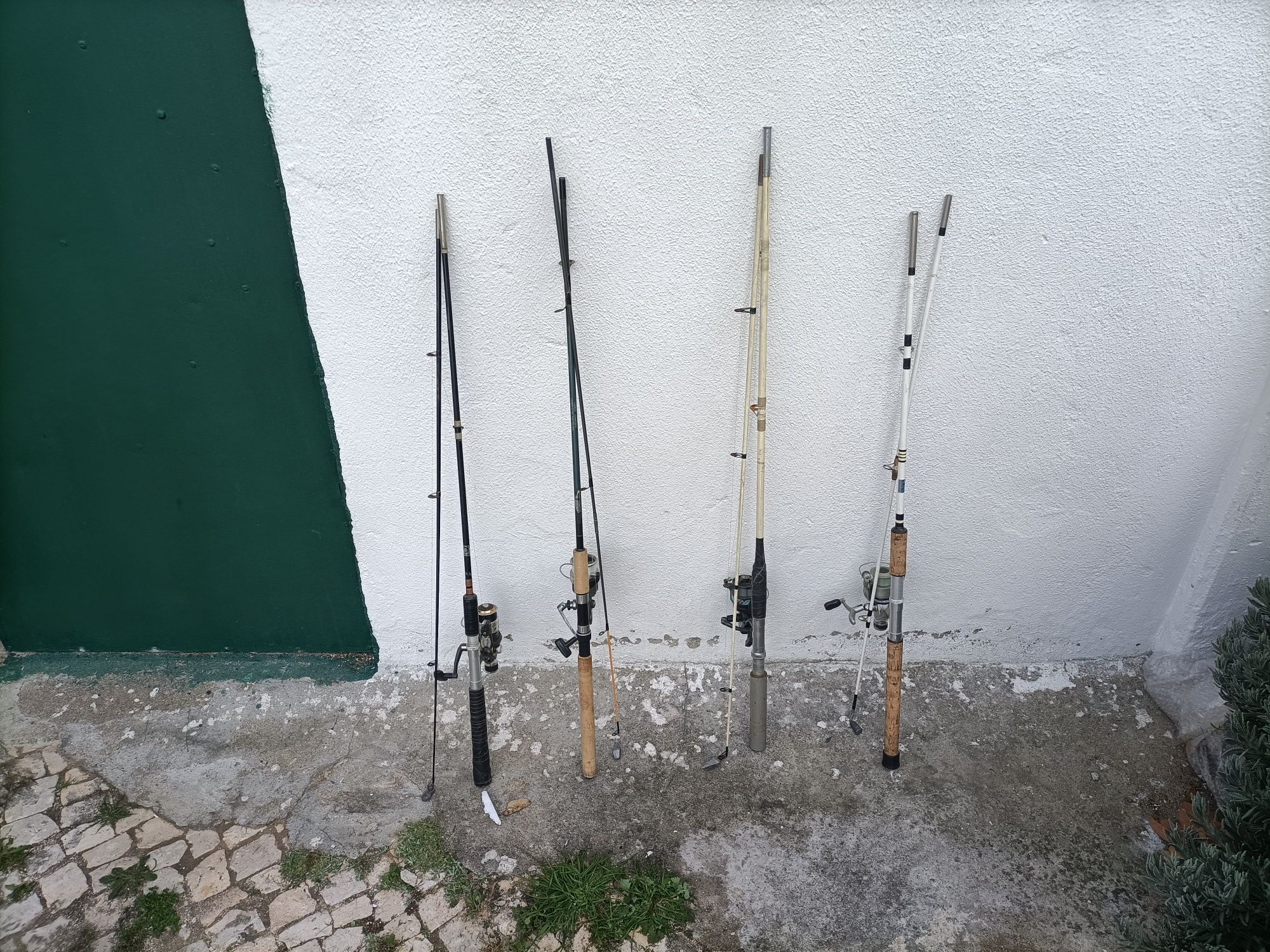Canas de pesca de rio