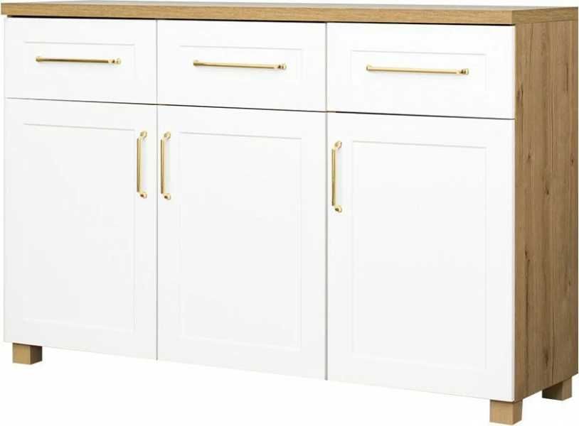 nowa piękna biała lakierowna komoda havana bodzio meble