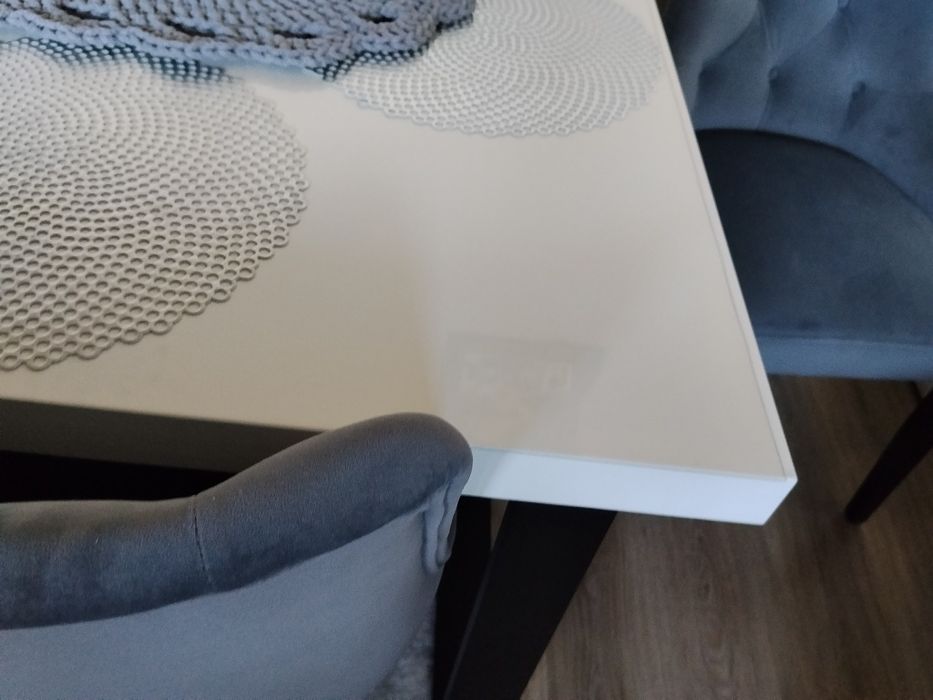 Stół Loft rozkładany 160*90 (240*90) z sześcioma krzesłami