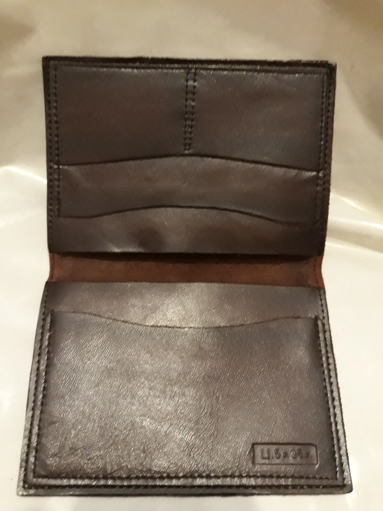 Мужские кожаное портмоне бумажник кошелёк