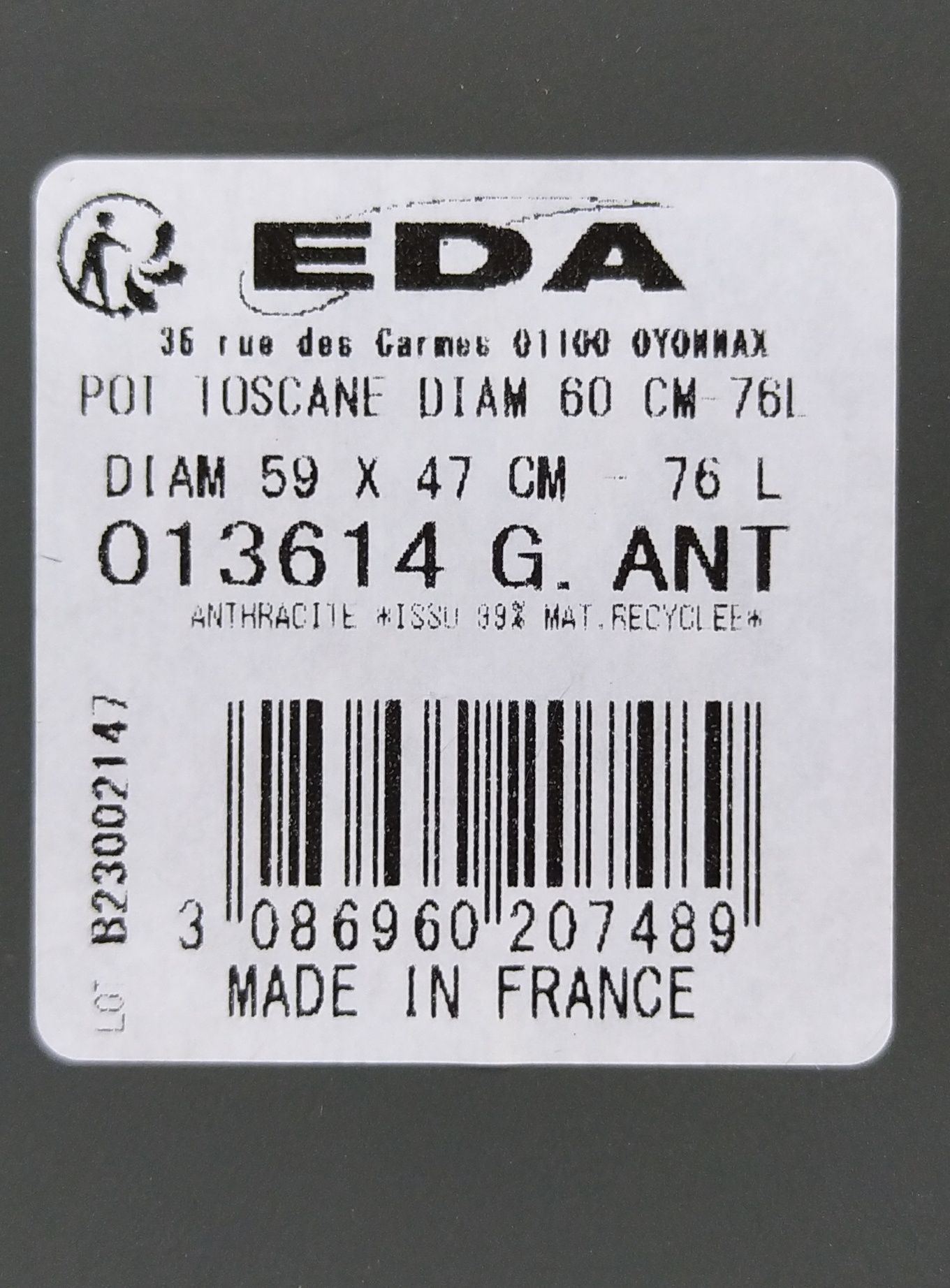 Donica EDA Toscane 76L