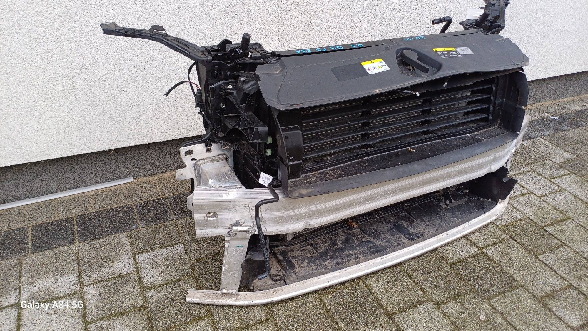 Kompletny Pas przedni z chłodnicami chłodnice  audi Q3 F3 83A 2.0 dies