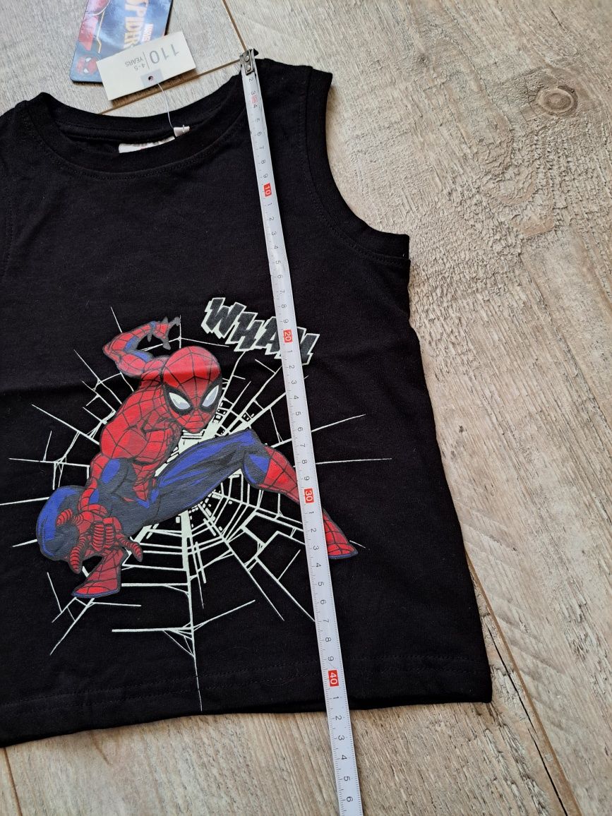 Koszulka bez rękawów chłopięca - Spider-Man - rozm  110