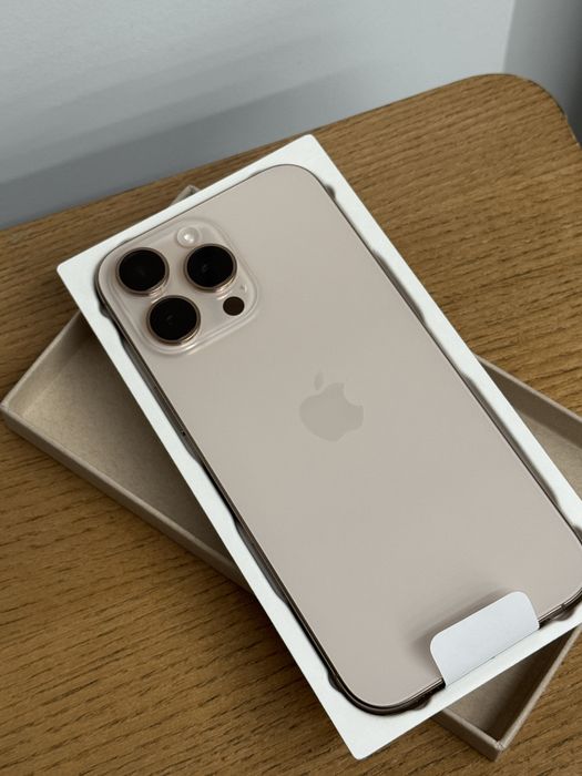 iPhone 16 Pro Max, Desert Titanium, 256 GB, open box. Айфон 16 про мак