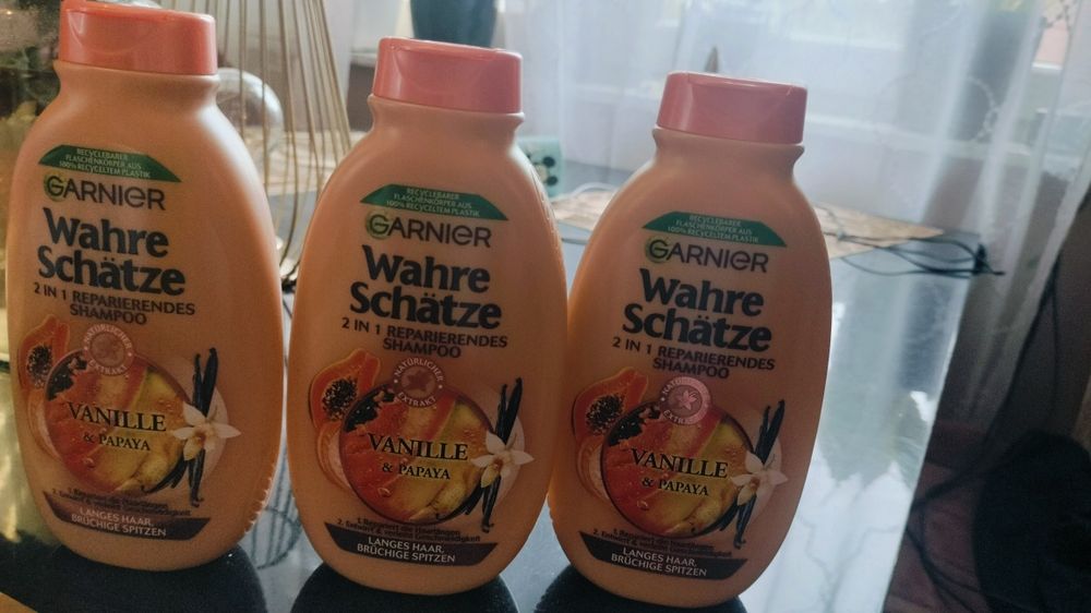 3 szt szamponów Garnier